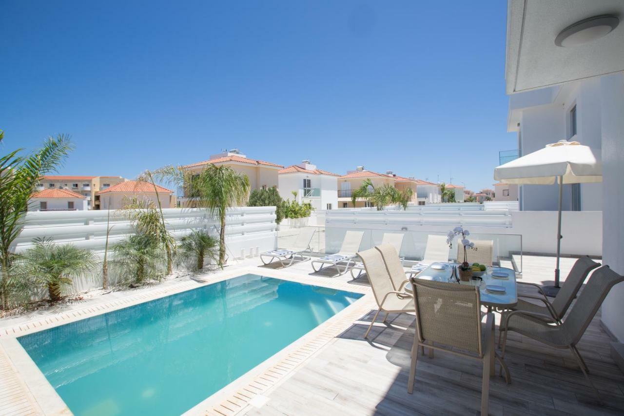 Kitsios Villas With Private Pool No2 Protaras Exterior foto